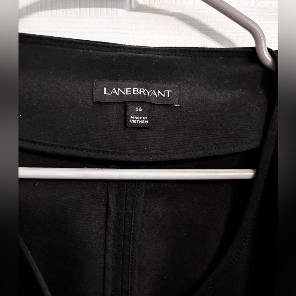 Lane Bryant Elegant Black Top